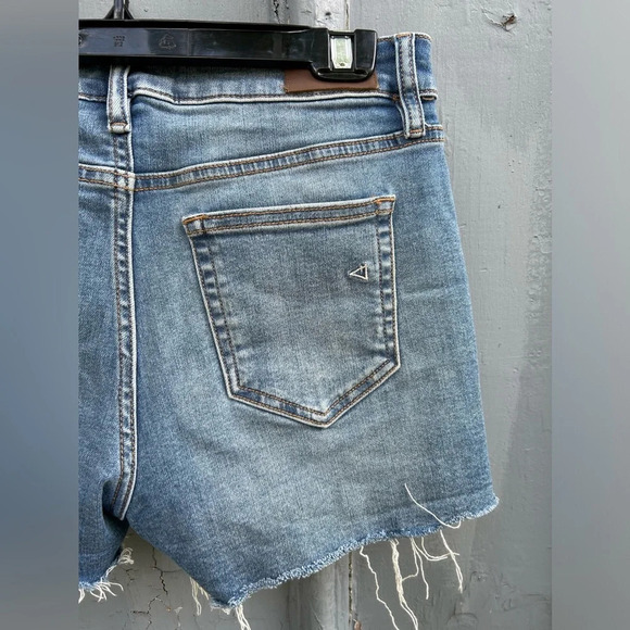 NOT FOR SALE Hidden Distressed Denim Shorts,  size M - Picture 6 of 10